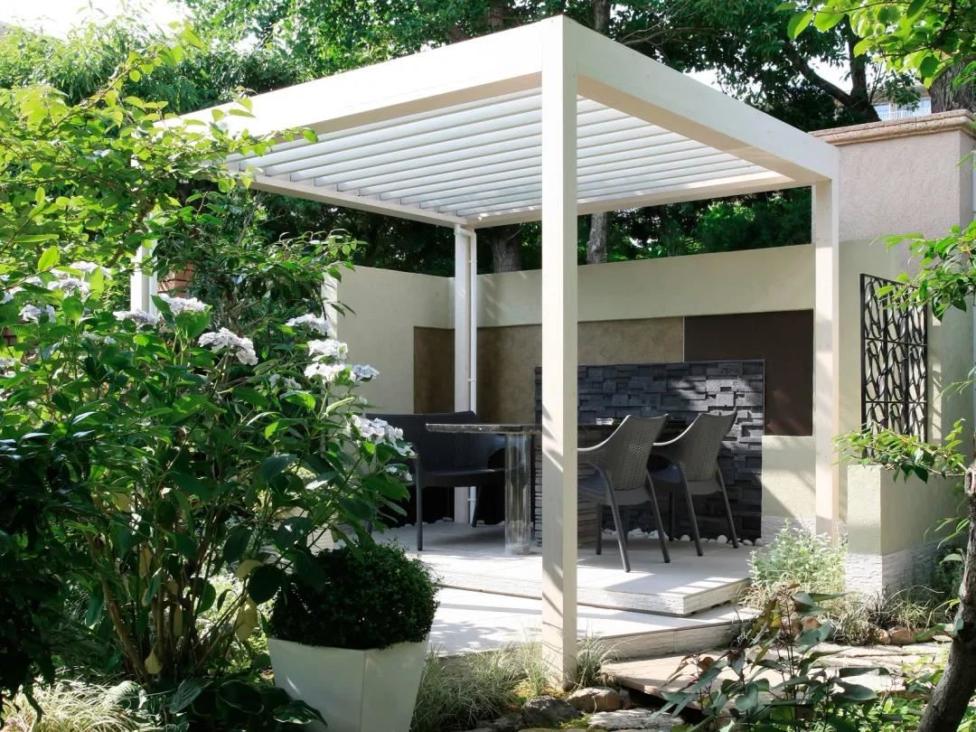 Outside Pergola
