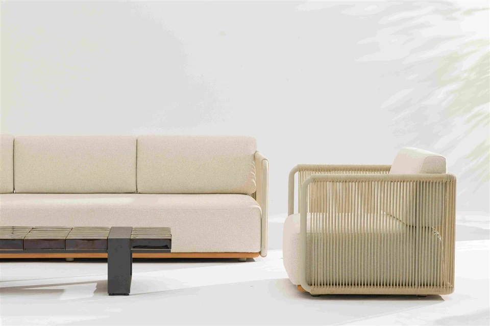 Airy Weave Patio Sofa factory
