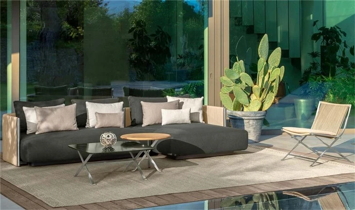 Como Curved Outdoor Sectional | Howvin Contract