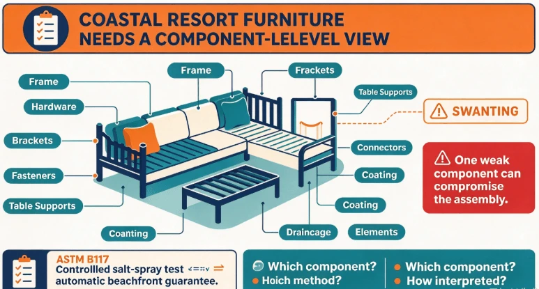 Coastal Resort Furniture Requires A Component-Level View Coastal Resort Furniture Requires A Component-Level View