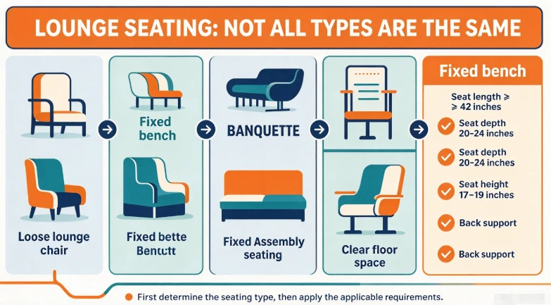 When Lounge Seating Becomes A Different Accessibility Question When Lounge Seating Becomes A Different Accessibility Question