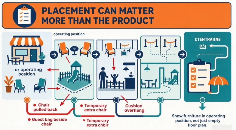 Lounge Seating: Placement Can Matter More Than The Product Lounge Seating: Placement Can Matter More Than The Product
