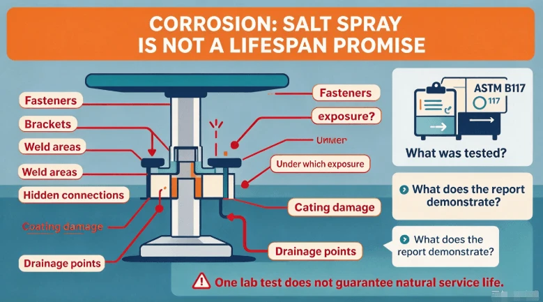 Corrosion: Do Not Turn Salt-Spray Testing Into A Lifespan Promise Corrosion: Do Not Turn Salt-Spray Testing Into A Lifespan Promise