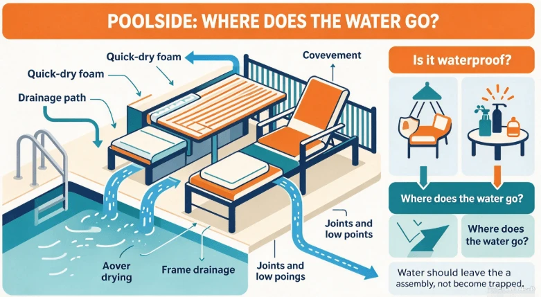 Poolside Projects: Water Changes The Furniture Conversation Poolside Projects: Water Changes The Furniture Conversation