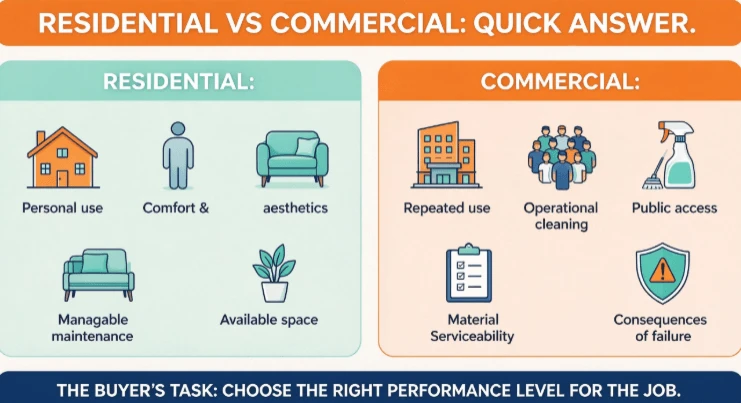 How Are Residential And Commercial Outdoor Furniture Different? How Are Residential And Commercial Outdoor Furniture Different?