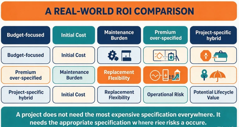 A Real-World ROI Comparison A Real-World ROI Comparison
