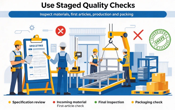 Quality Control: What To Verify Before Production And Shipment Quality Control: What To Verify Before Production And Shipment