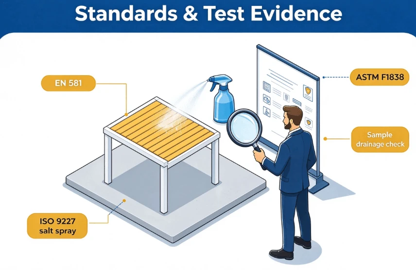 Commercial Grade Patio Furniture: Standards And Test Evidence Commercial Grade Patio Furniture: Standards And Test Evidence