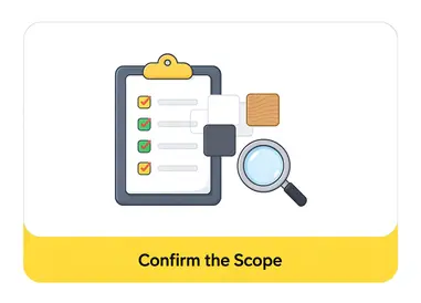 Confirm The Scope Confirm The Scope
