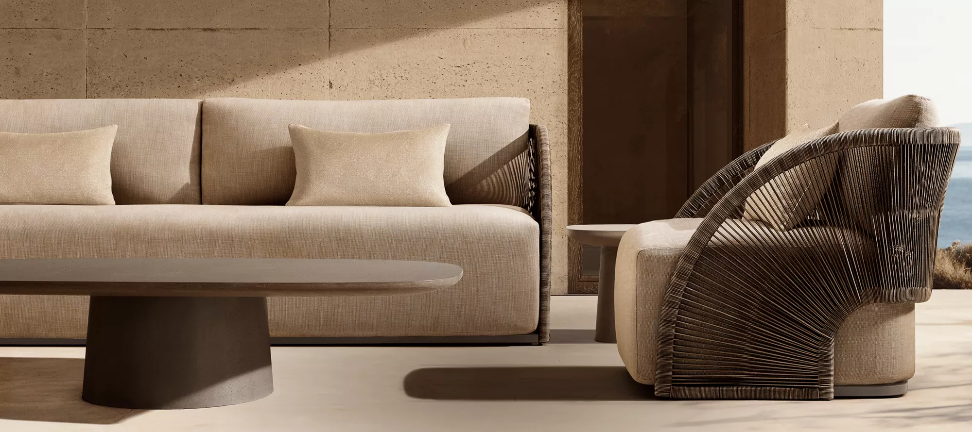 Elegant Pavona Outdoor Furniture Set | Howvin Luxury