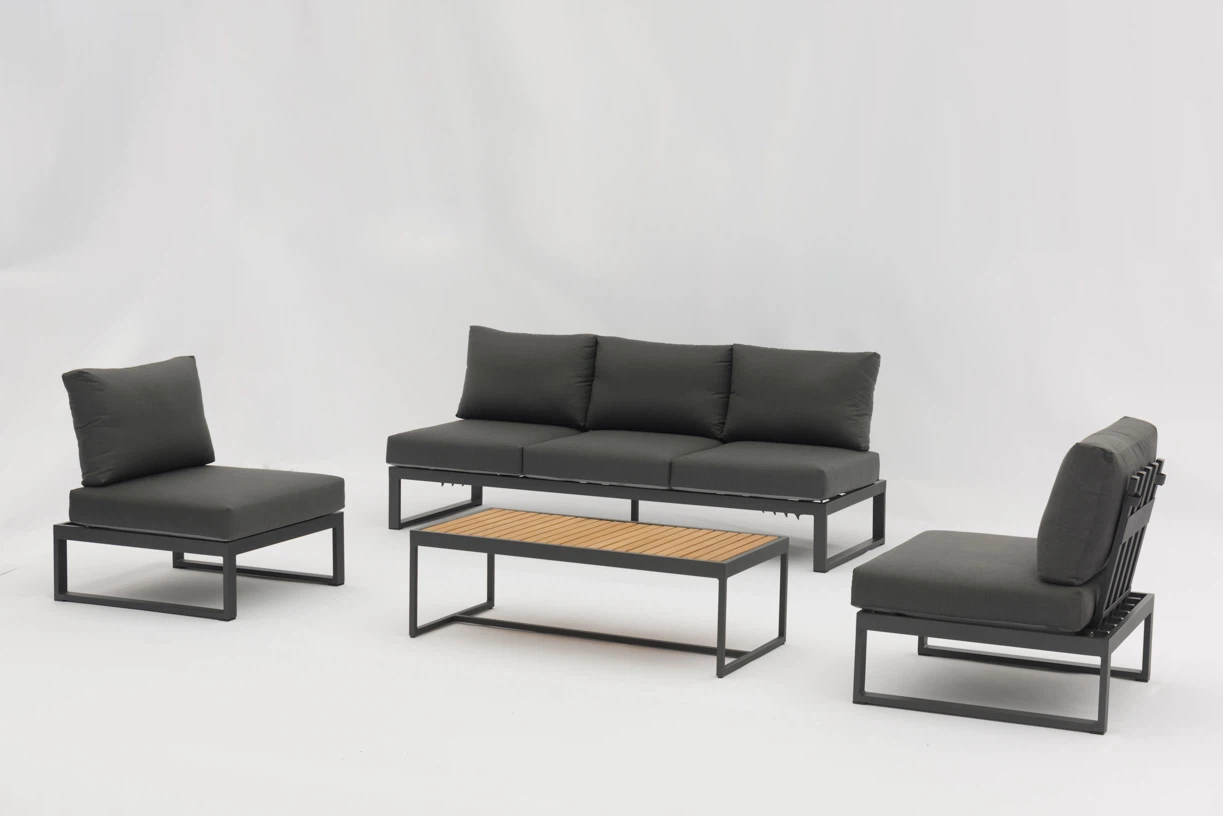 Convertible Outdoor Sectional Sofa For Patio, Poolside & Garden – Weather-Resistant, Space-Saving Design