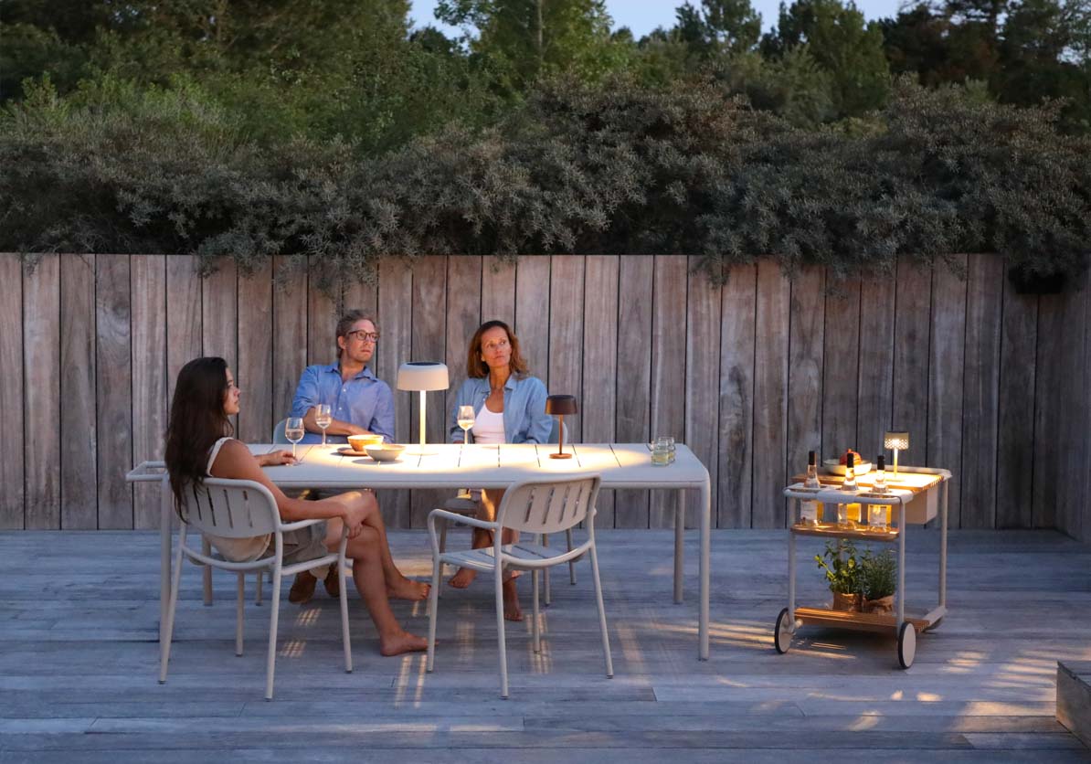 Outdoor Solar Table Lamp – Weatherproof LED Lighting For Patio, Garden & Outdoor Dining
