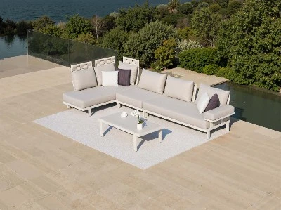 Modern Outdoor Sectional Sofa Set – Weather-Resistant Patio Lounge With Removable Cushions For Garden & Poolside