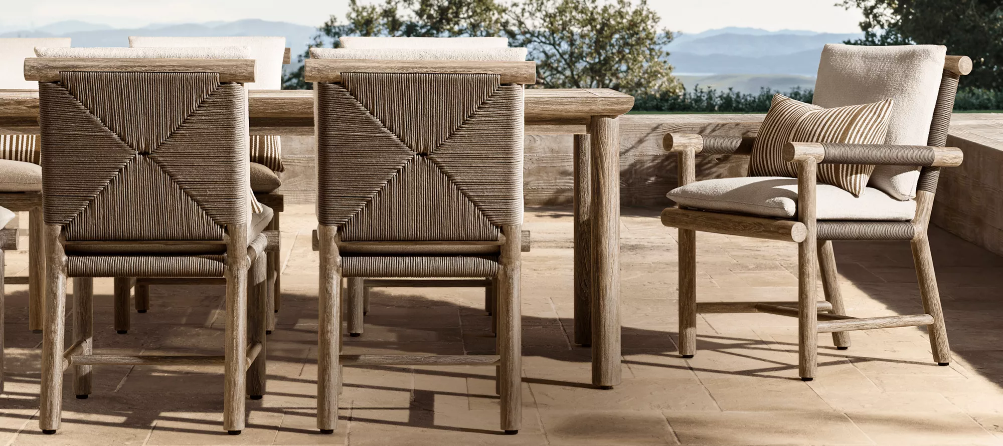 Premium lindon Teak Outdoor Sofa Set | Howvin Furniture Premium lindon Teak Outdoor Sofa Set | Howvin Furniture