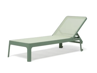 H-880037L Commercial Resin Sun Lounger | Stackable Poolside Chaise For Hospitality Projects