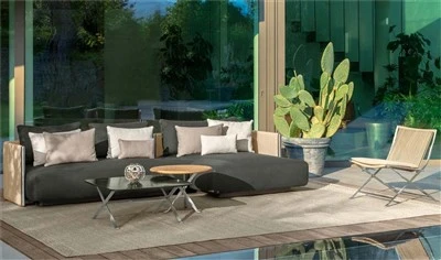 Como Curved Outdoor Sectional | Howvin Contract