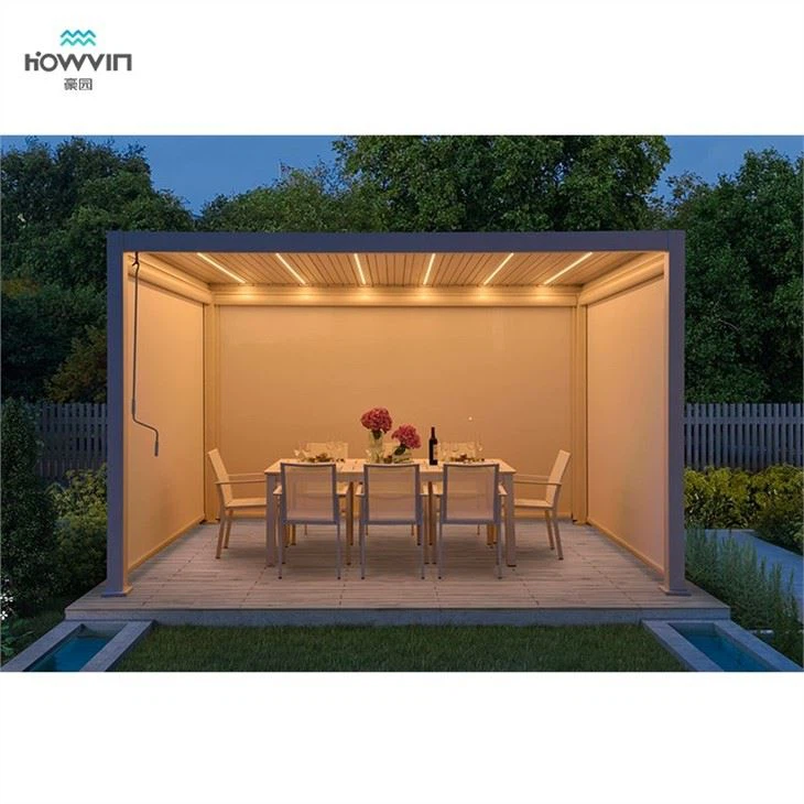 2m X 2m Pergola With Retractable Roof