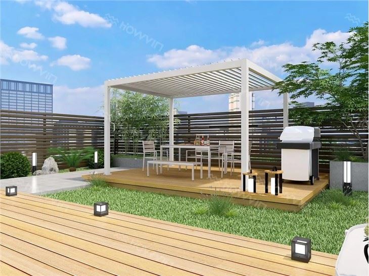 Aluminium 3 X 3m Gazebo Pergola