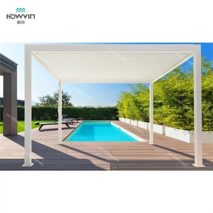 Modern Backyard Pergola
