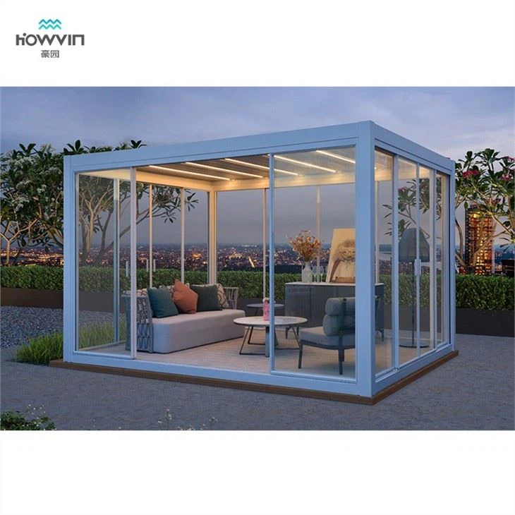 Modern Backyard Pergola