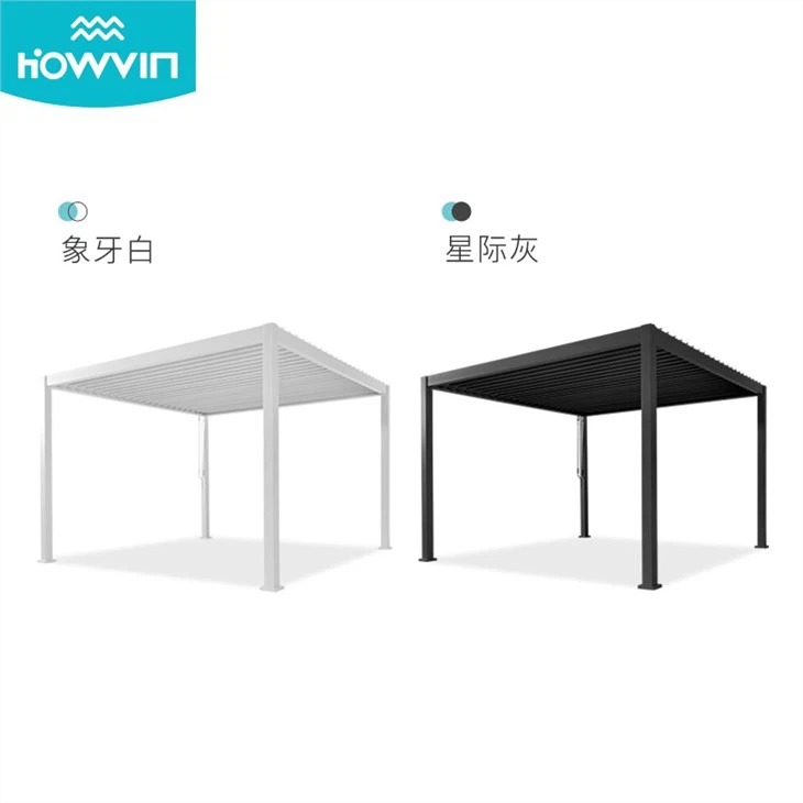 Outdoor Adjustable Aluminum Pergola