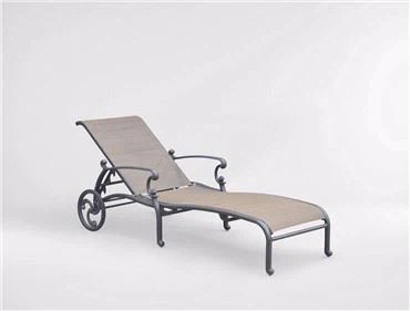 Hotel Aluminium Garden Lounger