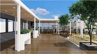 Outdoor Aluminum Pergola