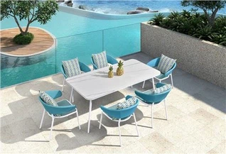 Outdoor Dinning Table Garden Chair Bali Sery