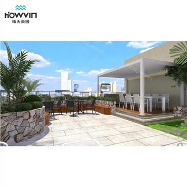 Outdoor Pergola Attached To House