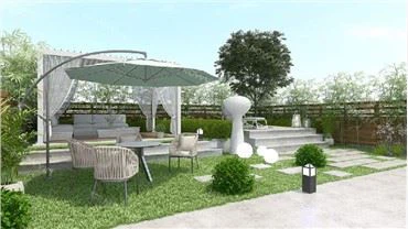 Whalesale WPC Wood Plastic Pergola Outdoor Using UV Resistance Wood Plastic Composite Pavilion WPC Cheap Price Hexagon Gazebo Pergola