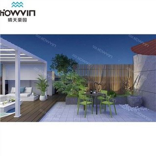 Pergola With Electric Louvers