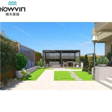 Pergola With Open Close Roof