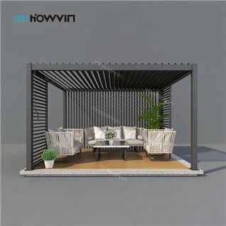 Wall Mounted Aluminium Pergola