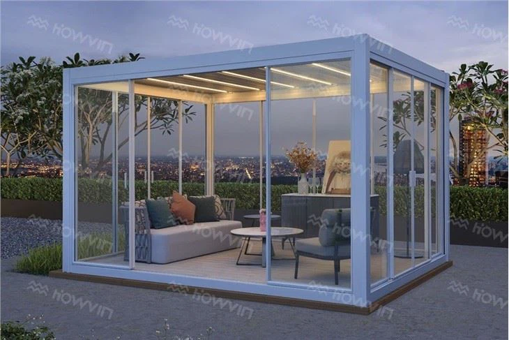 HOWVIN Aluminum Pergolas - Innovative Outdoor Living Suitable For Commercial Space