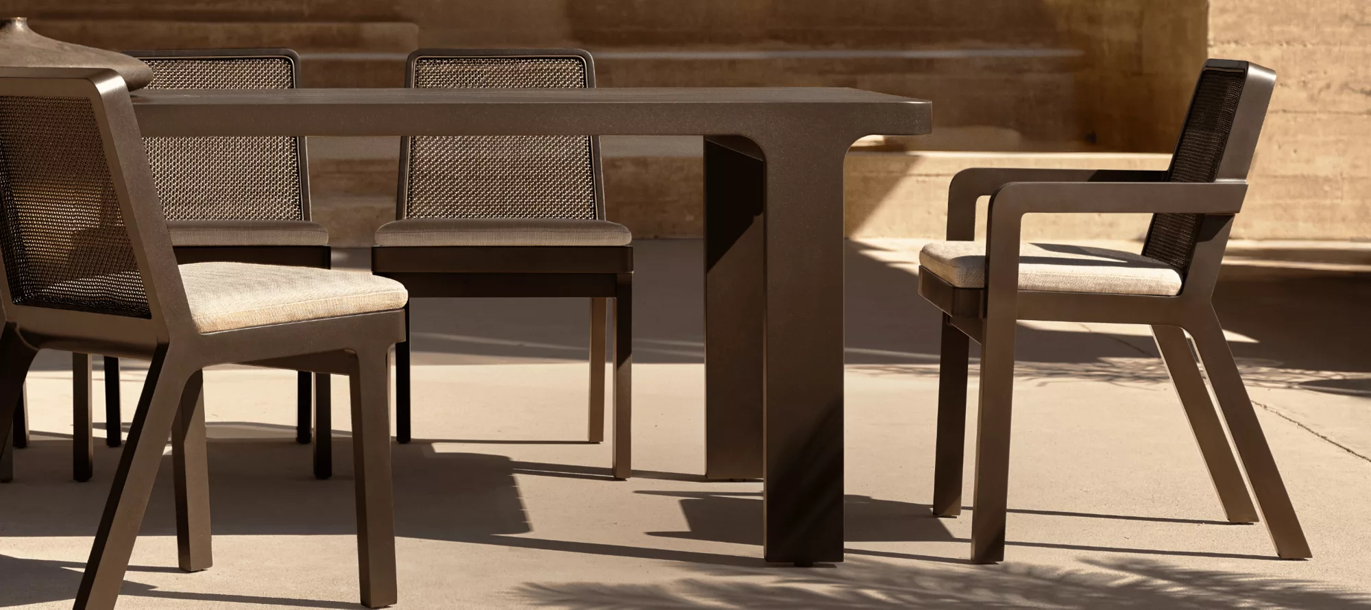 Santiago Luxury Teak Outdoor Sofa Set | Howvin Furniture high quality