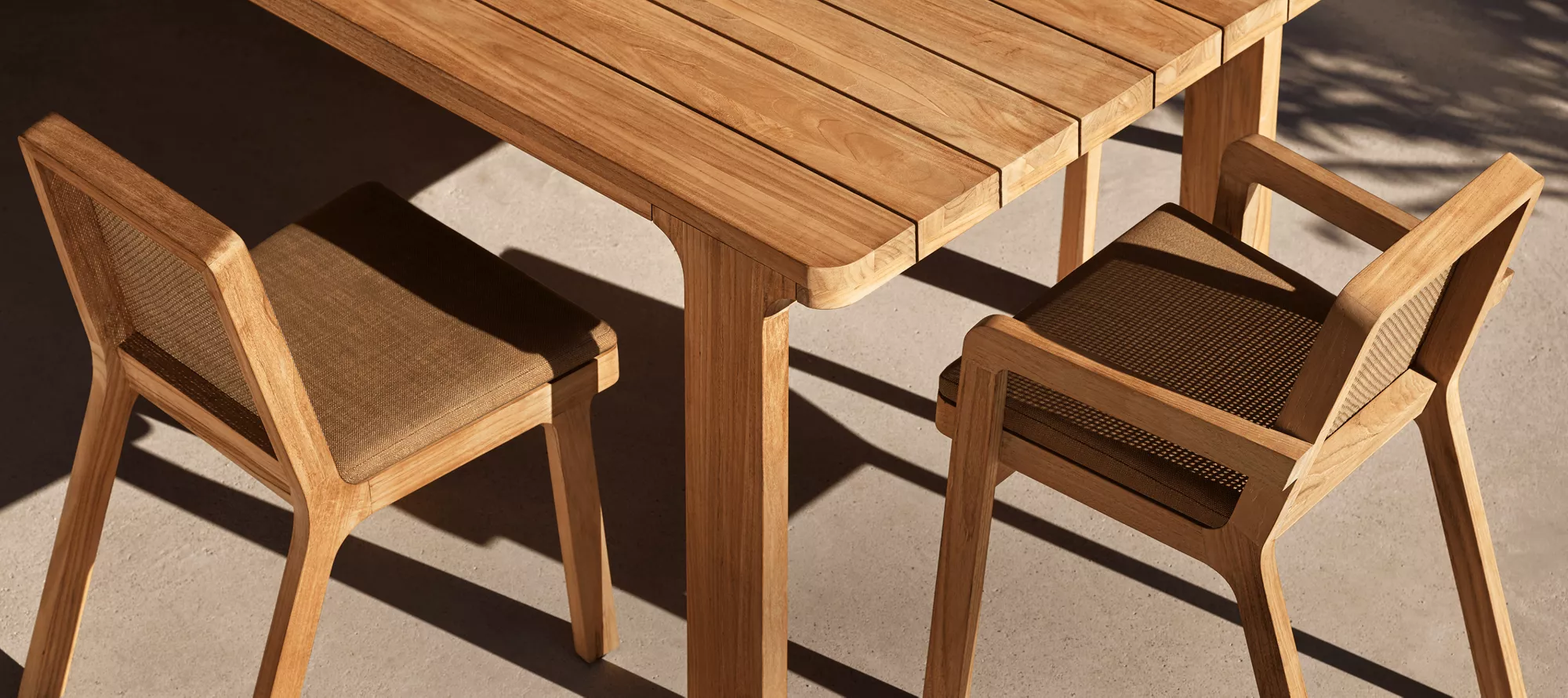 Santiago Luxury Teak Outdoor Sofa Set | Howvin Furniture